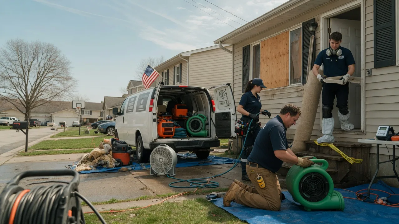 Water Damage Restoration in Rochester, MN near me